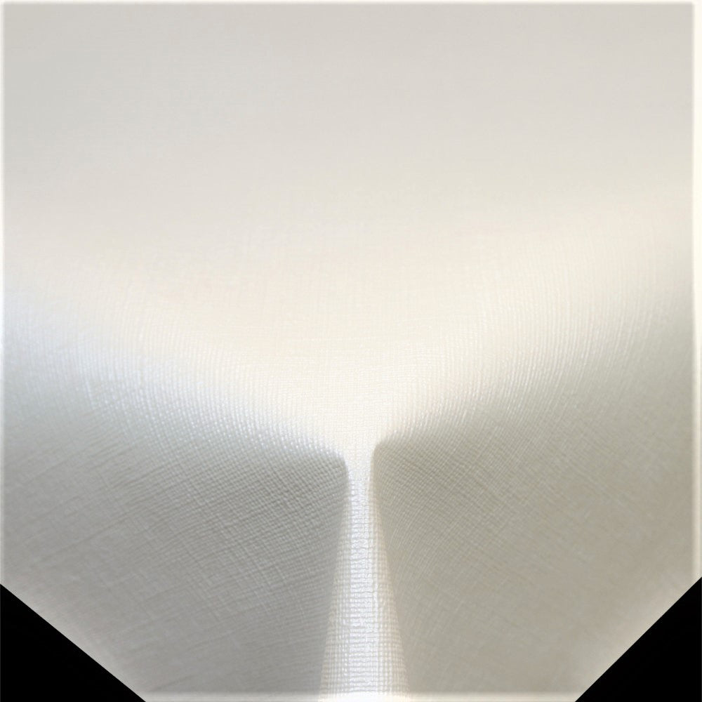 Diamond Linen White – Voksduk til festen, med flott preget linlook