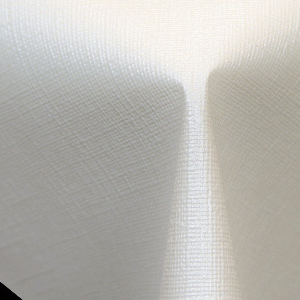 Diamond Linen White – Flott voksduk til festen, med flott preget linlook