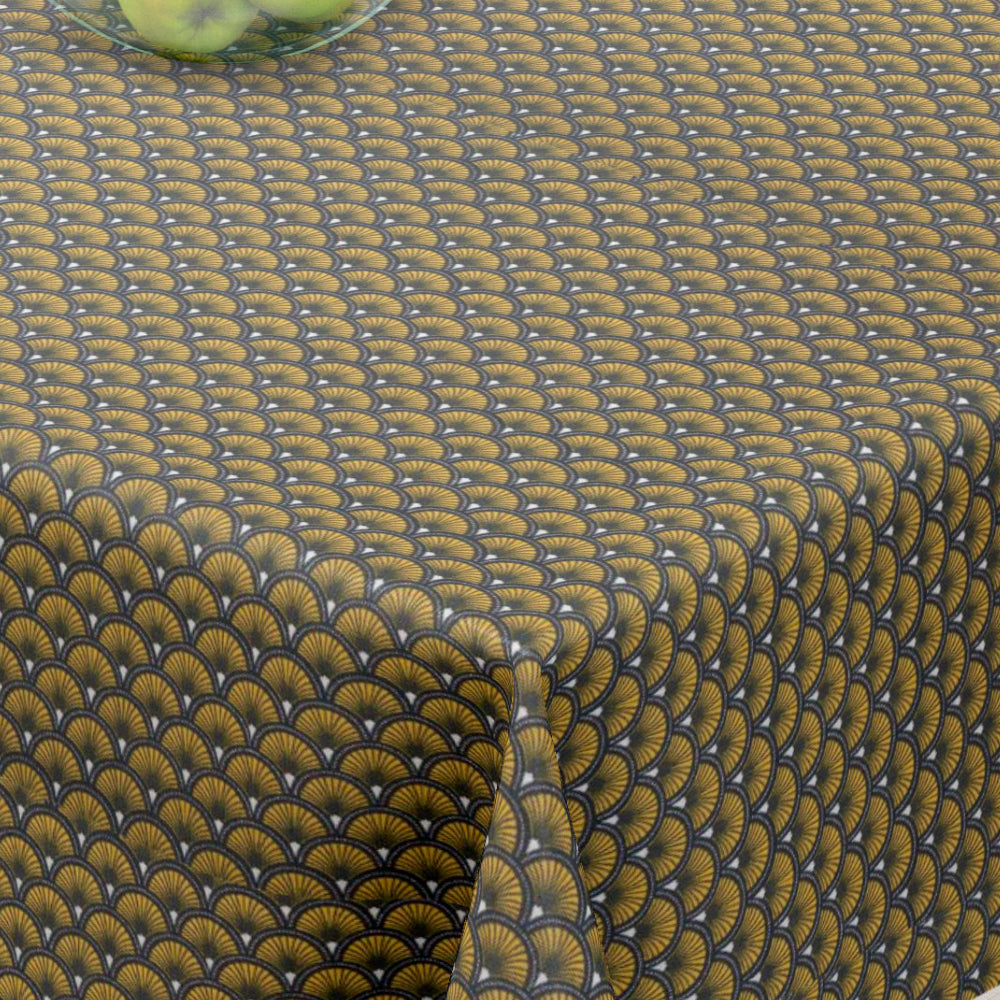 Doucet Sennep - Akrylduk med flott grafisk mønster - 155 cm bred