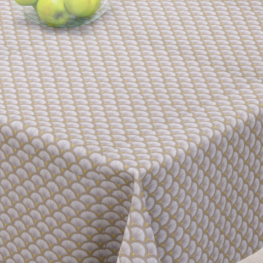 Doucet Naturel - Akrylduk med flott grafisk mønster - 155 cm bred