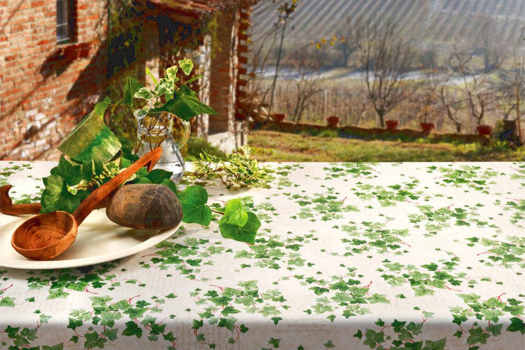 Edera, voksduk med eføy