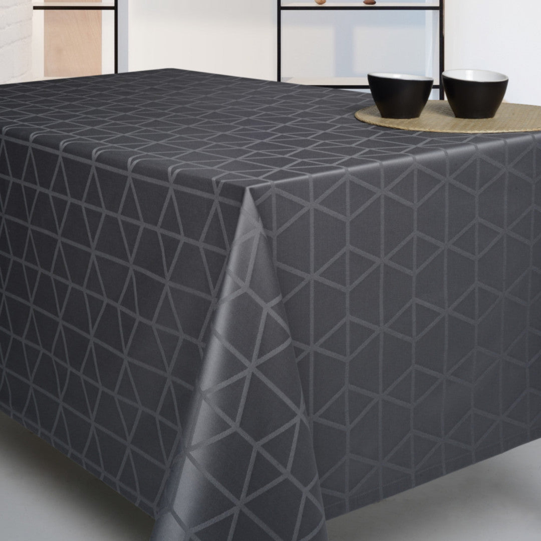 Engholm Pelikan Damaskduk - Grå 140 x 370 cm, miljø