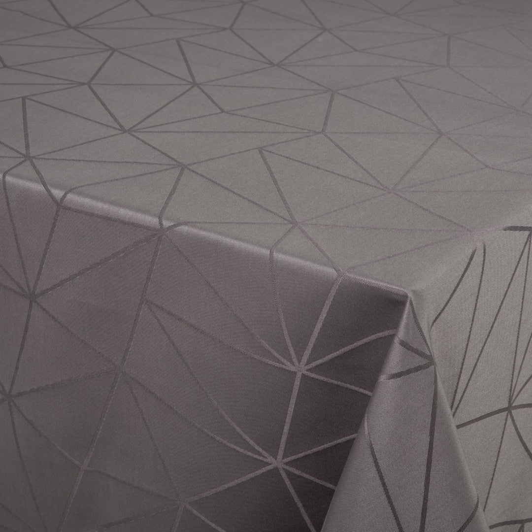 Engholm Tilde Damaskduk, Grå - 160 x 320 cm