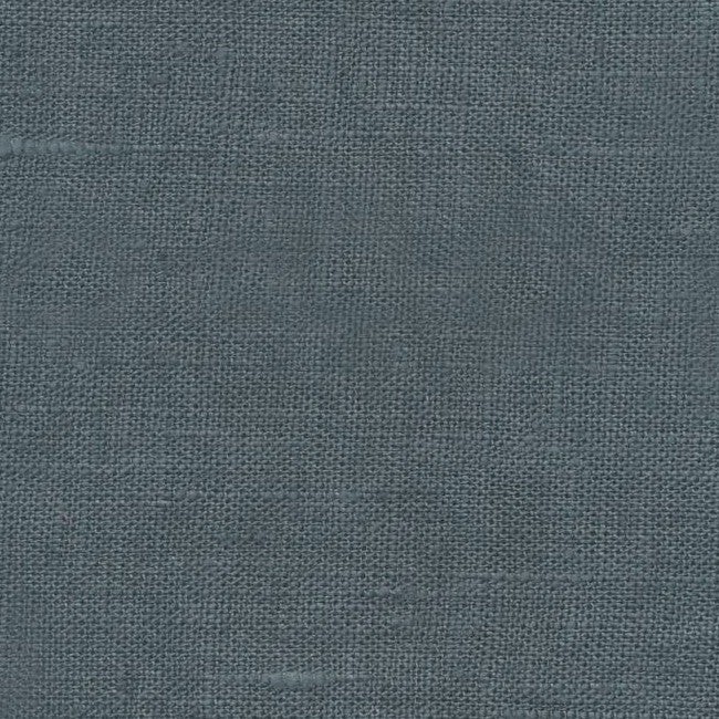 Ensfarget akrylduk i 100% lin – 140 cm bred – Blå