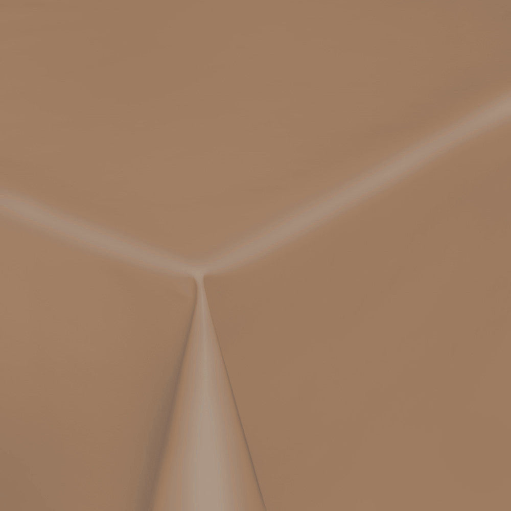 2. sortering Uni Mat – Ensfarget voksduk med matt overflate – Lys nougat