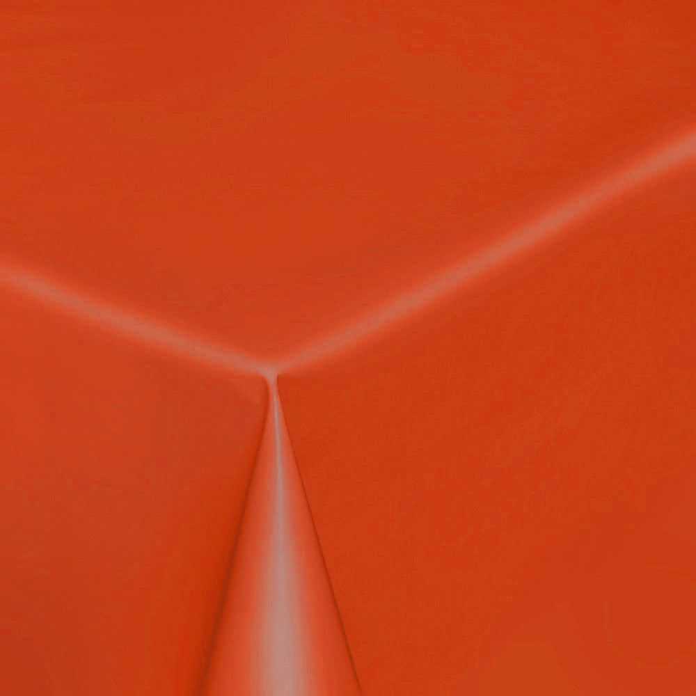 2. sortering Uni Mat – Ensfarget voksduk med matt overflate – Oransje