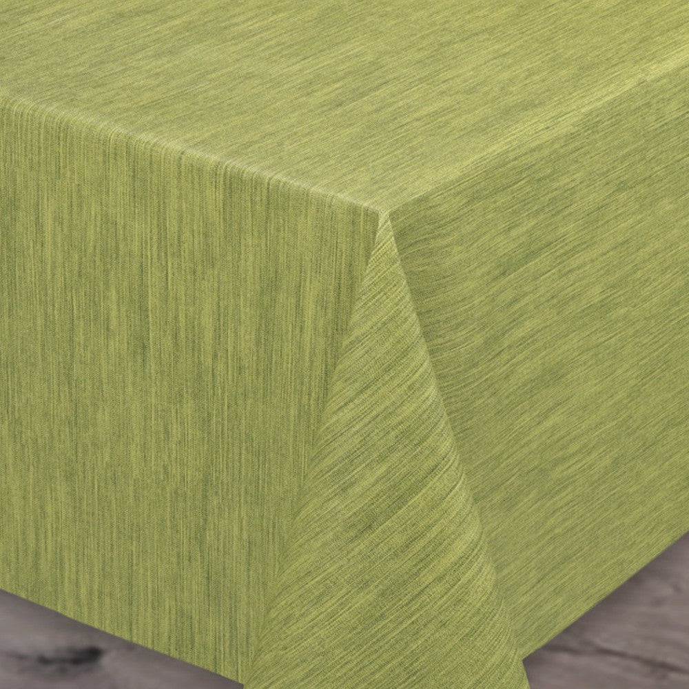 Ensfarget voksduk med preget struktur, 140 cm bred – Antikkgrønn