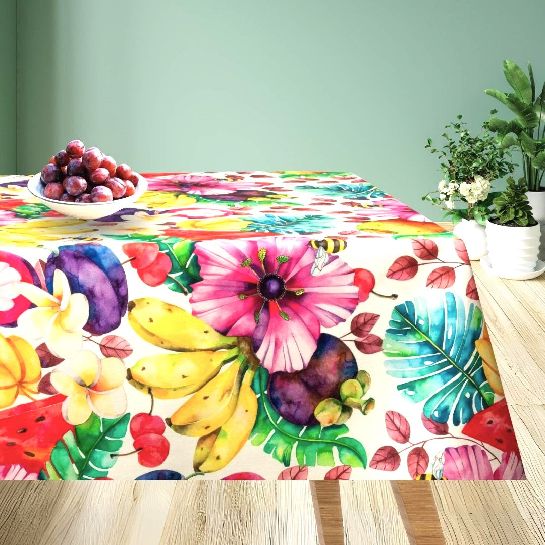Estate ai Tropici – Akrylduk med frukter og blomster