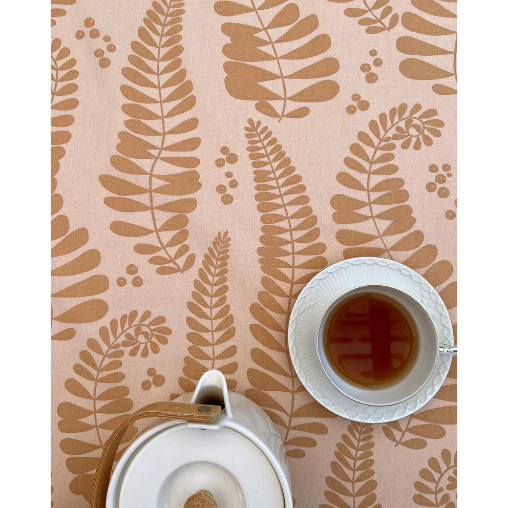 Fern Sweet Almond – Notes by Susanne Schjerning – akrylduk med antiskli