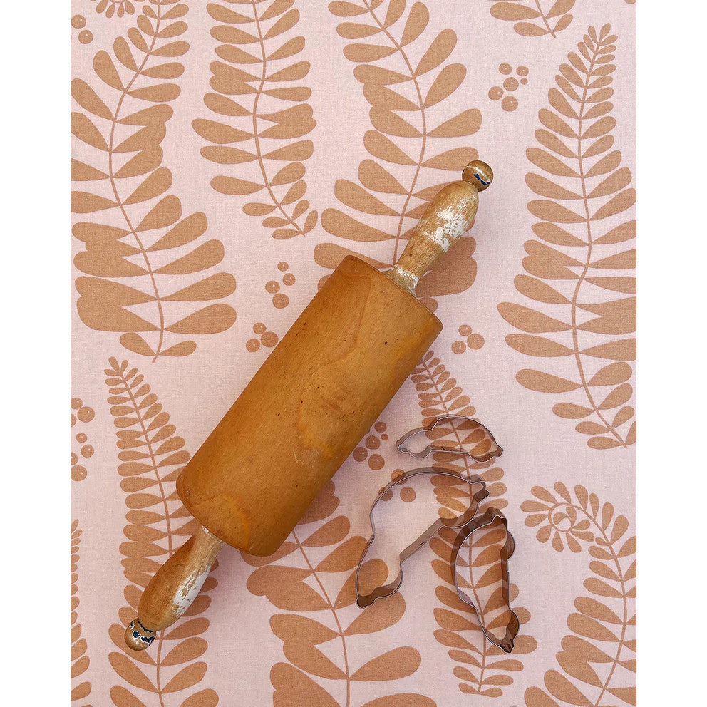 Fern Sweet Almond – Notes by Susanne Schjerning – akrylduk med antiskli