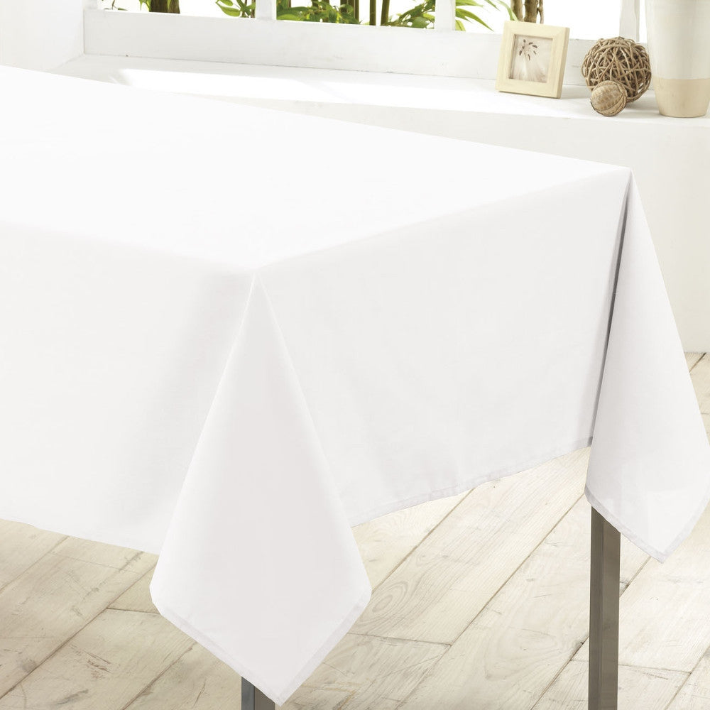 Essentiel, hvit rektangulær duk, 140 x 300 cm