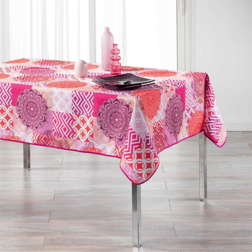 Flamenco Pink, duk med flekkavvisende behandling – 150 x 240 cm