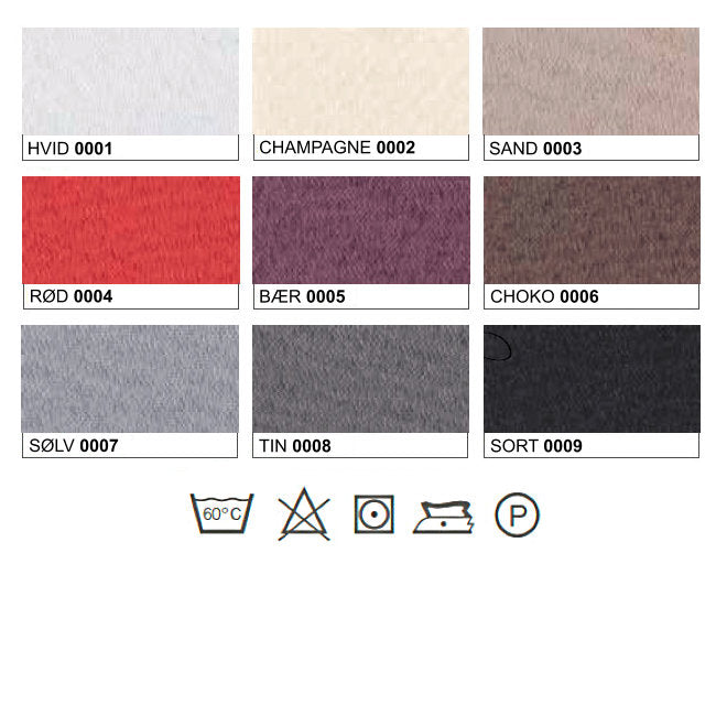 Gastro hvit Ø 240 cm rund damaskduk