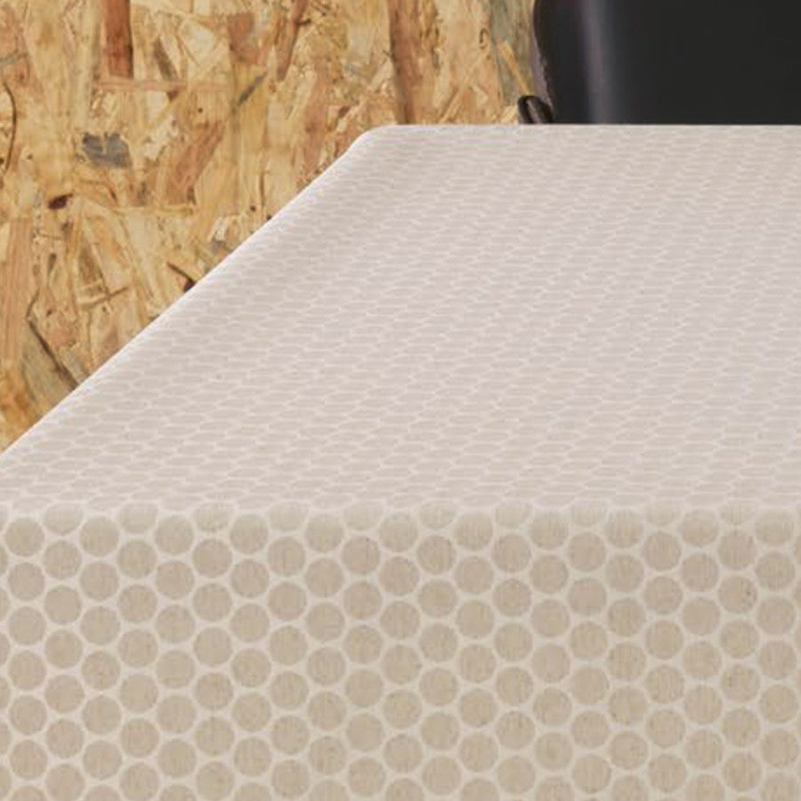 Gauguin Lino – Jacquardvevd akrylduk i linlook, 160 cm bred