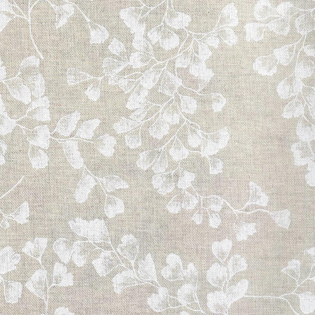 Gingko Biloba – Akrylduk med tempeltreets hvite blader