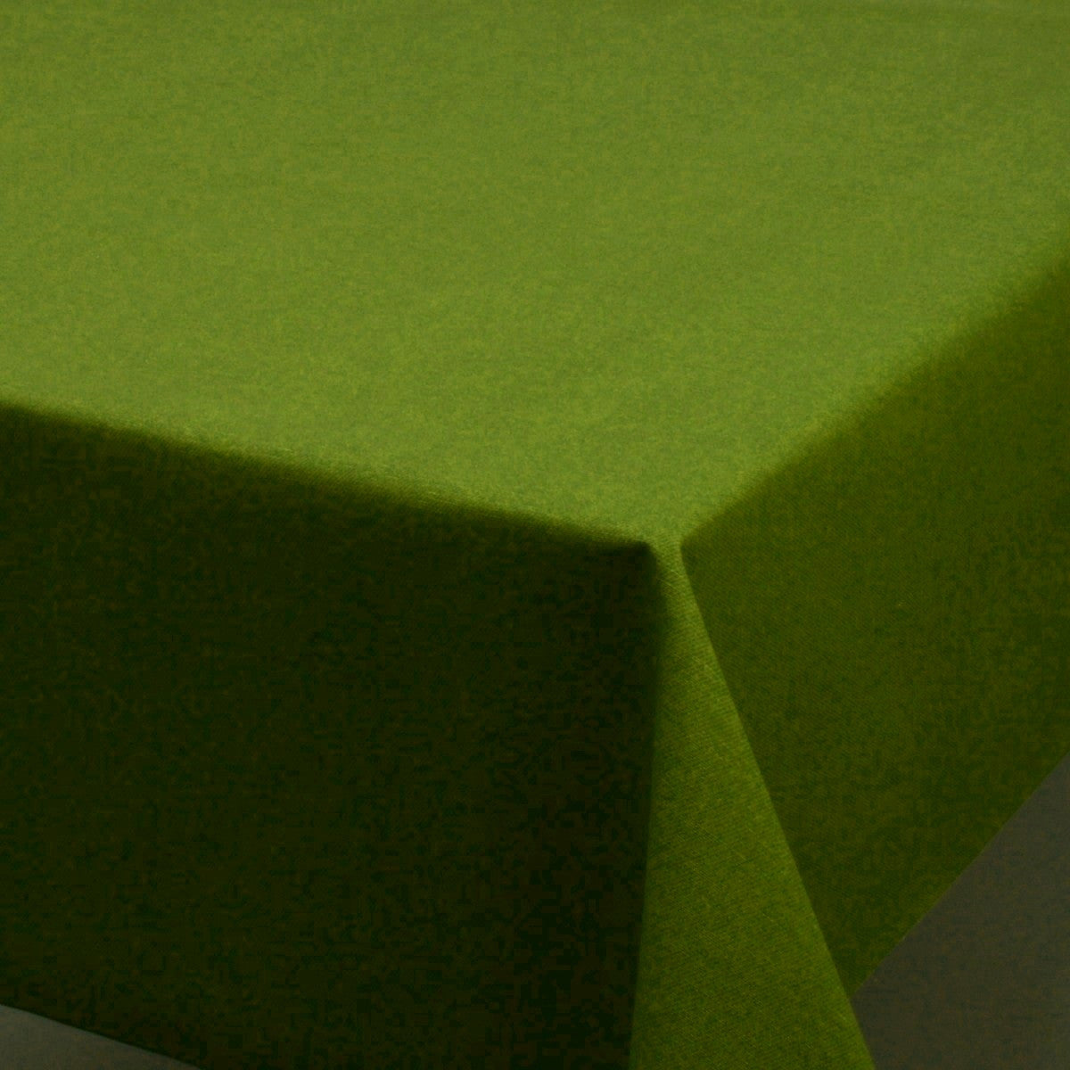 Ensfarget grønn akrylduk - Dali, 160 cm bred