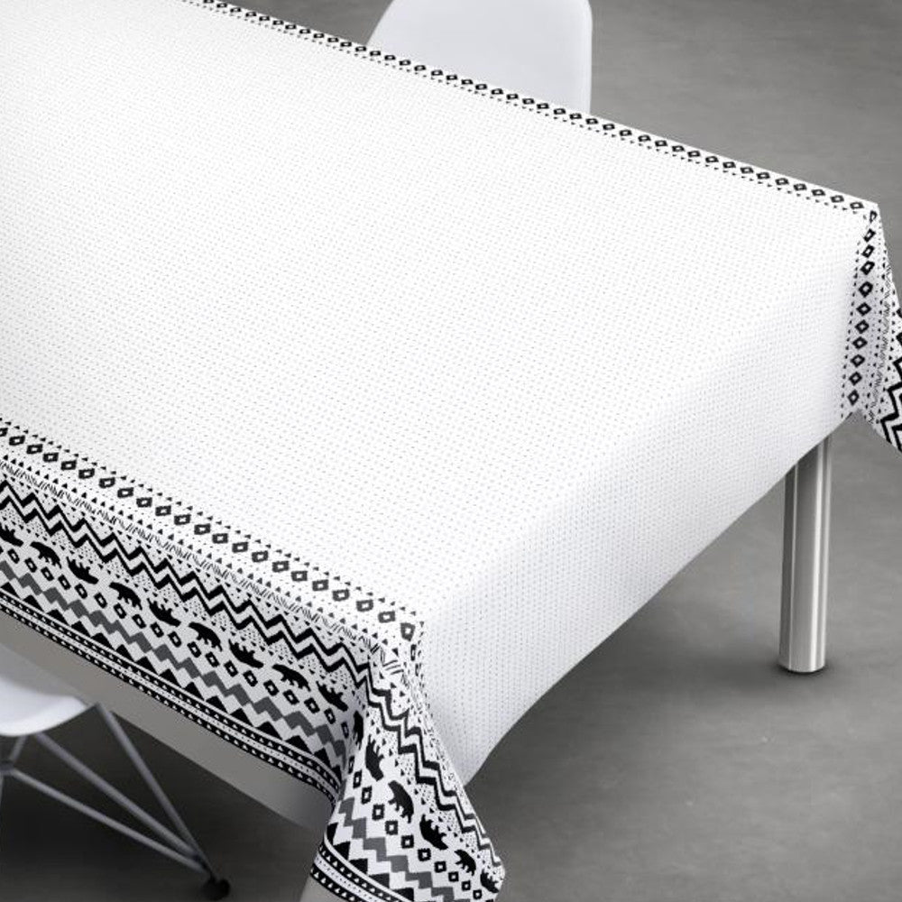 Södahl Graphic Winter – Akrylduk 100 % bomull med antiskli