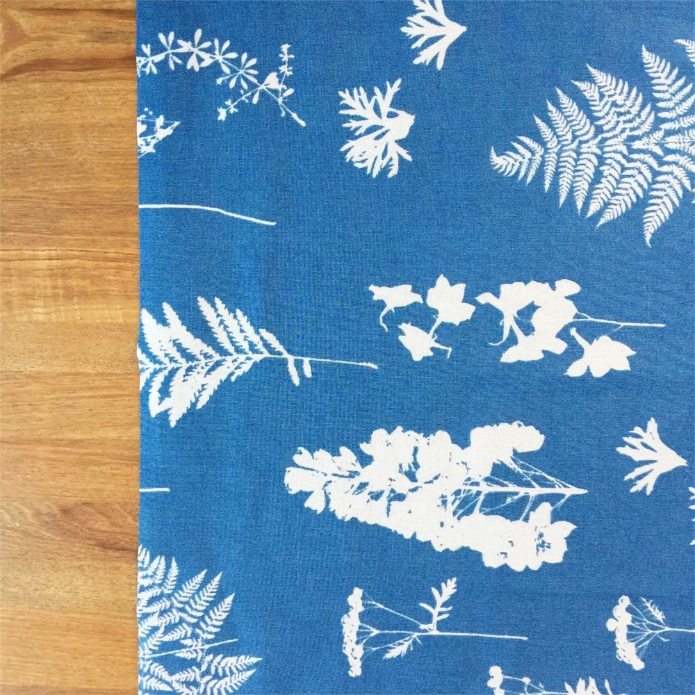 Imprint Blue, Notes by Susanne Schjerning akrylduk med antiskli