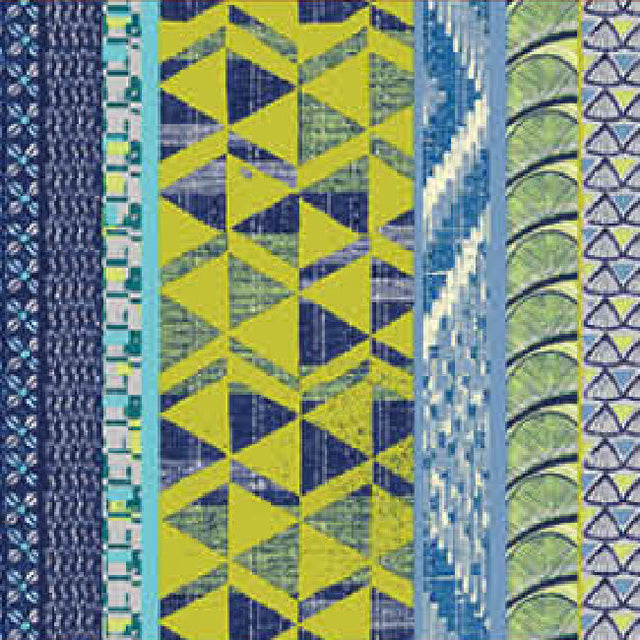 Akrylduk – Iroko blå 155 cm bred