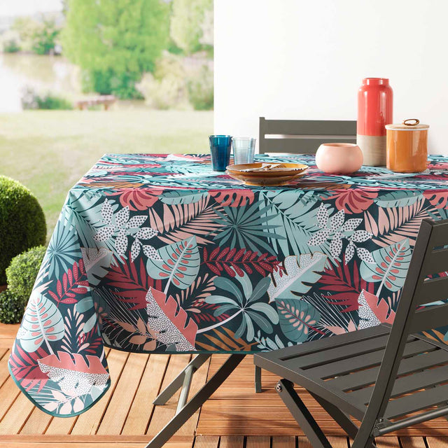 Jacala Blue 150 x 240 cm, rektangulær duk med flekkavvisende behandling