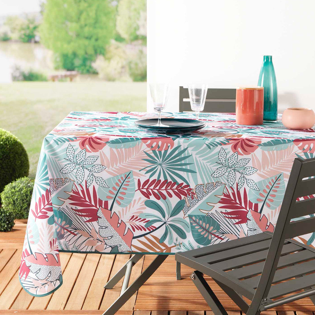 Jacala White 150 x 240 cm, rektangulær bordduk med flekkavvisende behandling