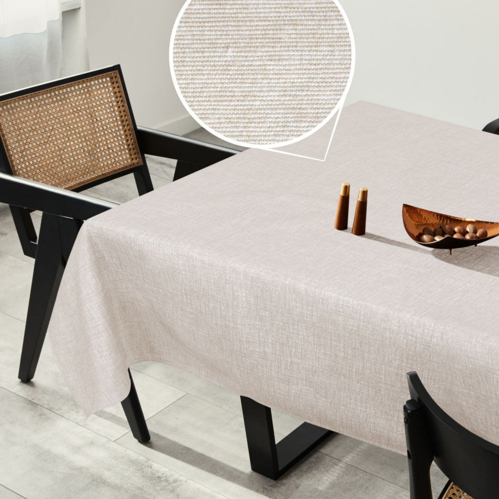 Jack Tovaglia Natur – Rektangulær duk 140 x 240 cm med flekkavvisende behandling