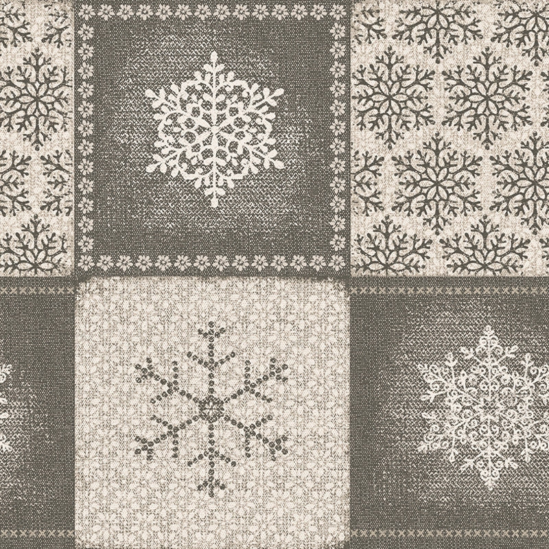 Juleduk Frozen Natur, akrylduk i 90 % bomull / 10 % polyester med 2 x akryl og teflon