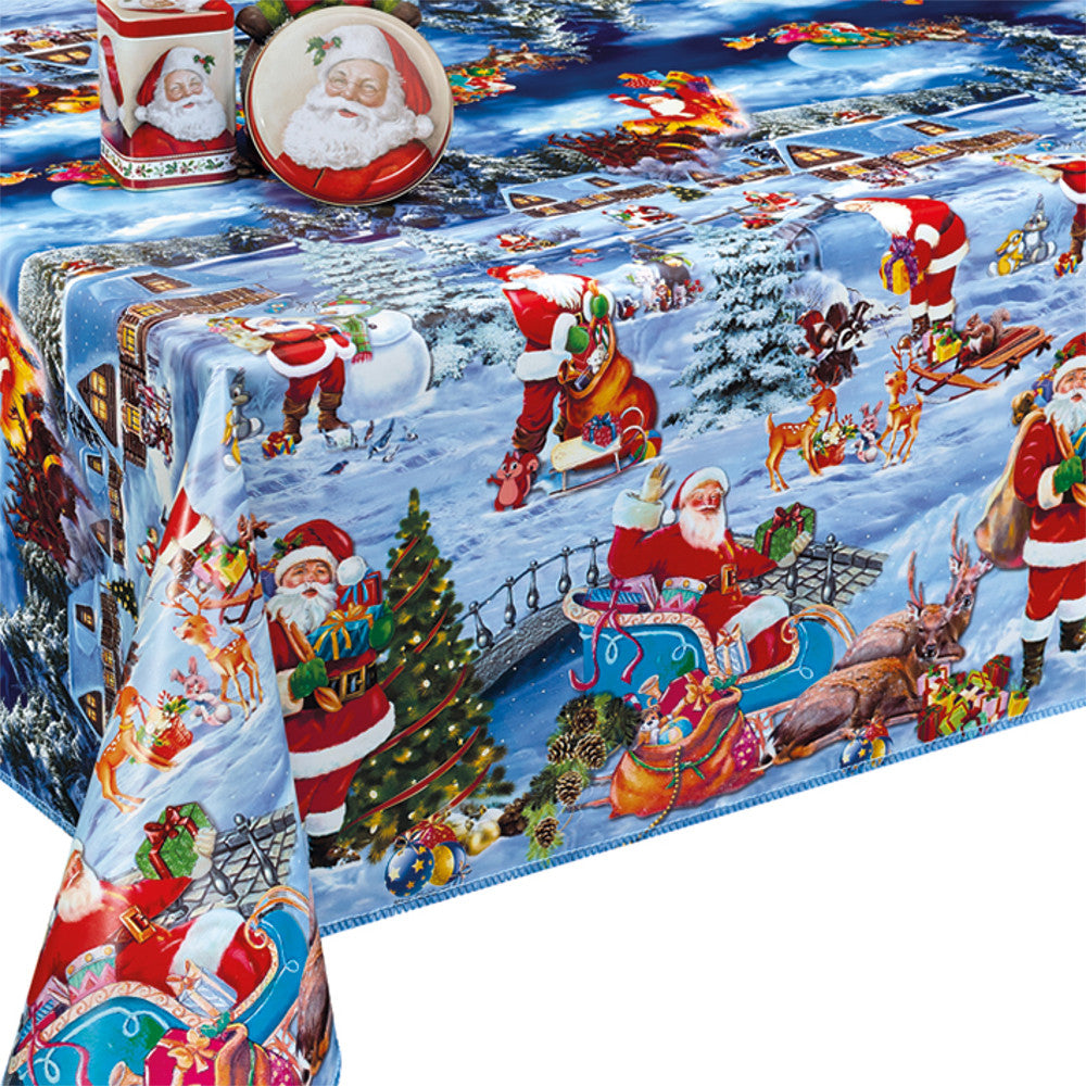 Julevoksduk - HO HO HO Julenissen på jobb