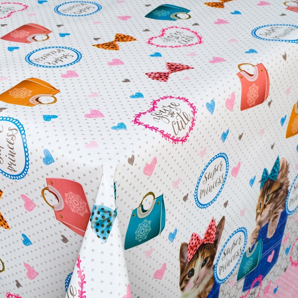 Kitty Bag – voksduk med kattunger