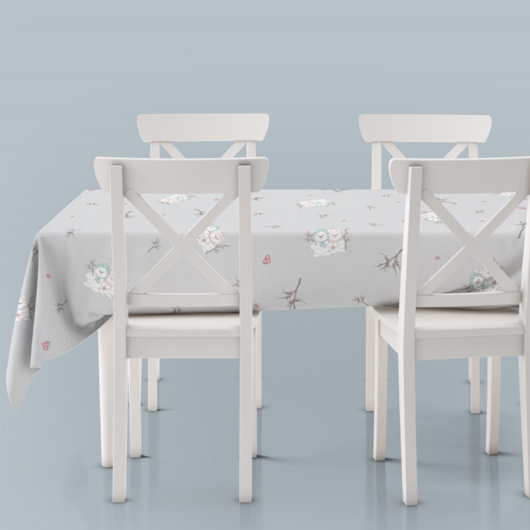 Etly Klarborg Fiffi & Tilla – Juleduk/tekstilduk med de søte snømennene