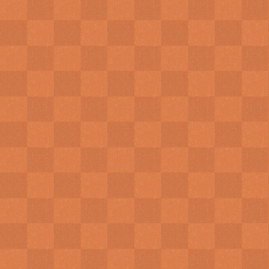 Klassiske Ruter – Voksduk i varm oransje