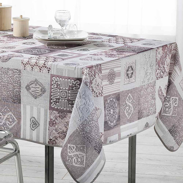 Coeur Dentelle Kniplinge Hjerter – juleduk med flekkavvisende behandling, 150 x 240 cm