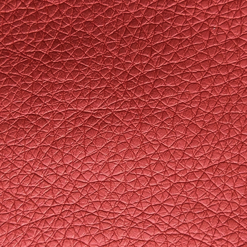 Kunstlær Ekokuir Brillant bordløper - Dinner 4 two - 50 x 140 cm - Rød/kobber