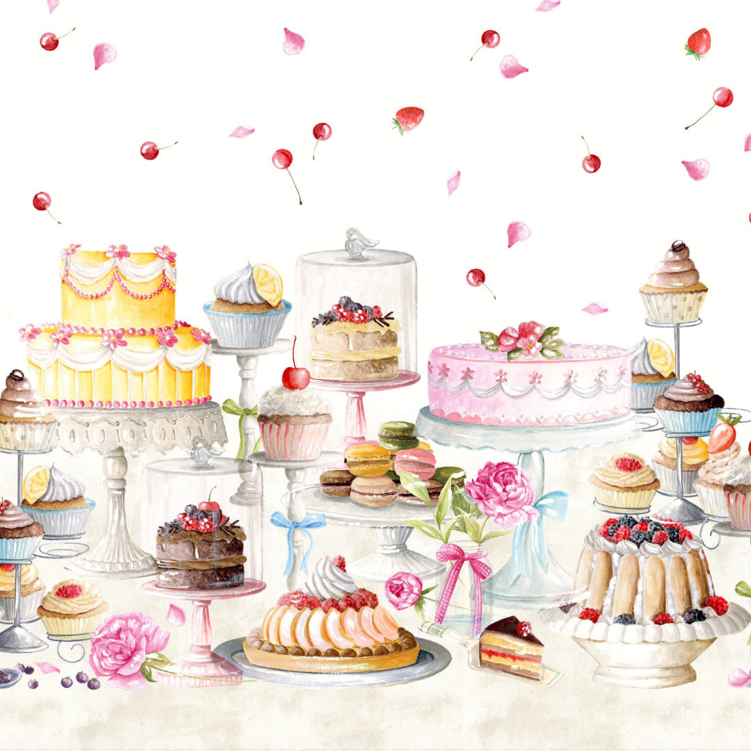 La Grande Gara di Panificazione – Akrylduk med fristende kaker