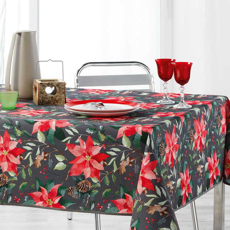 La Rosiere Grey, duk med flekkavvisende behandling 150 x 300 cm, nærbilde