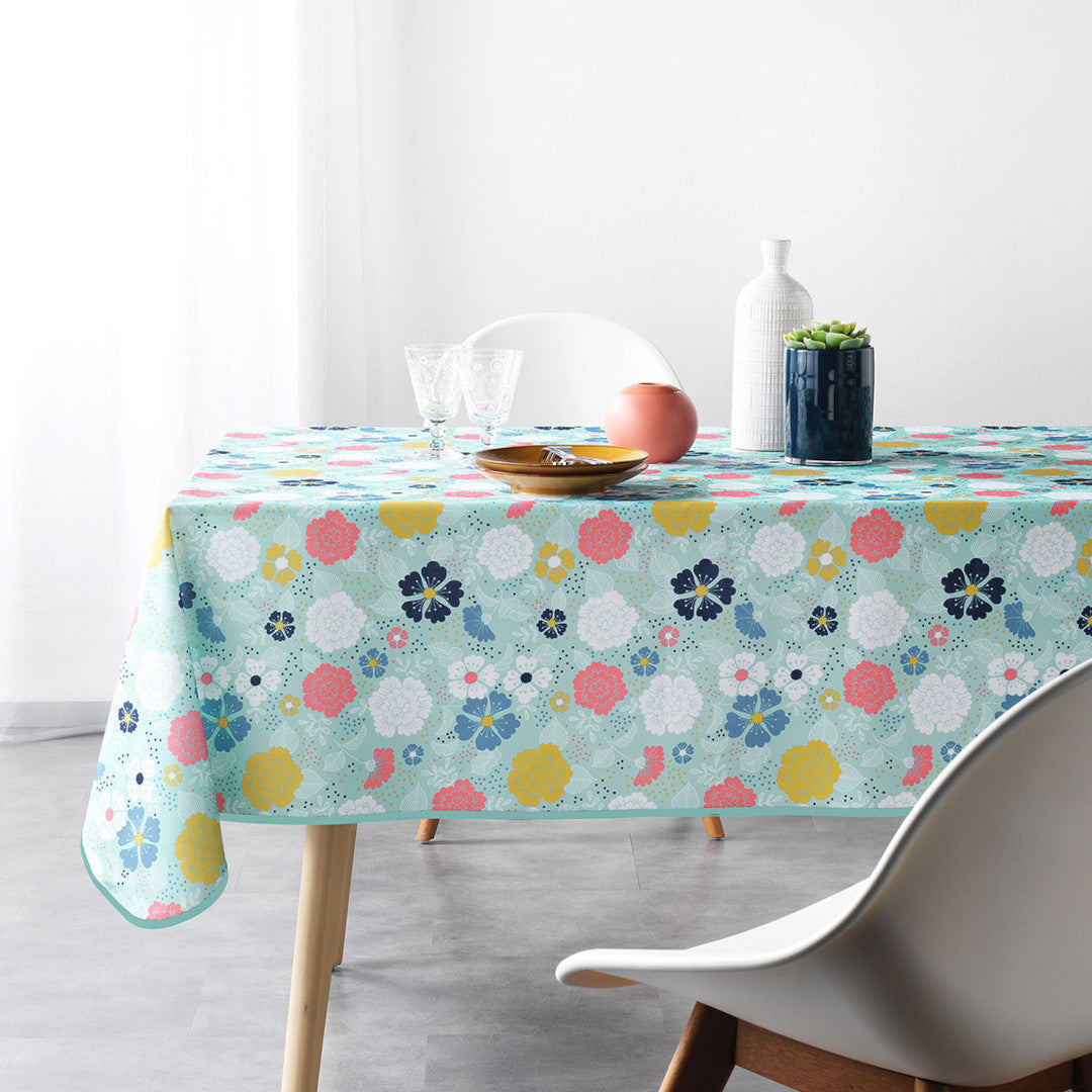 Lily Mint – Rektangulær duk med flekkavvisende behandling 140 x 240 cm