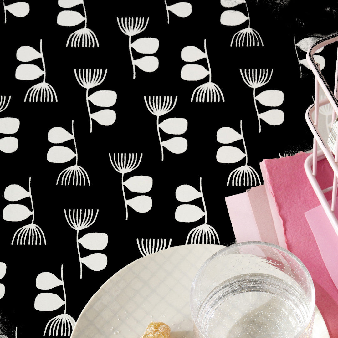 Lola voksduk - Little Breeze Onyx