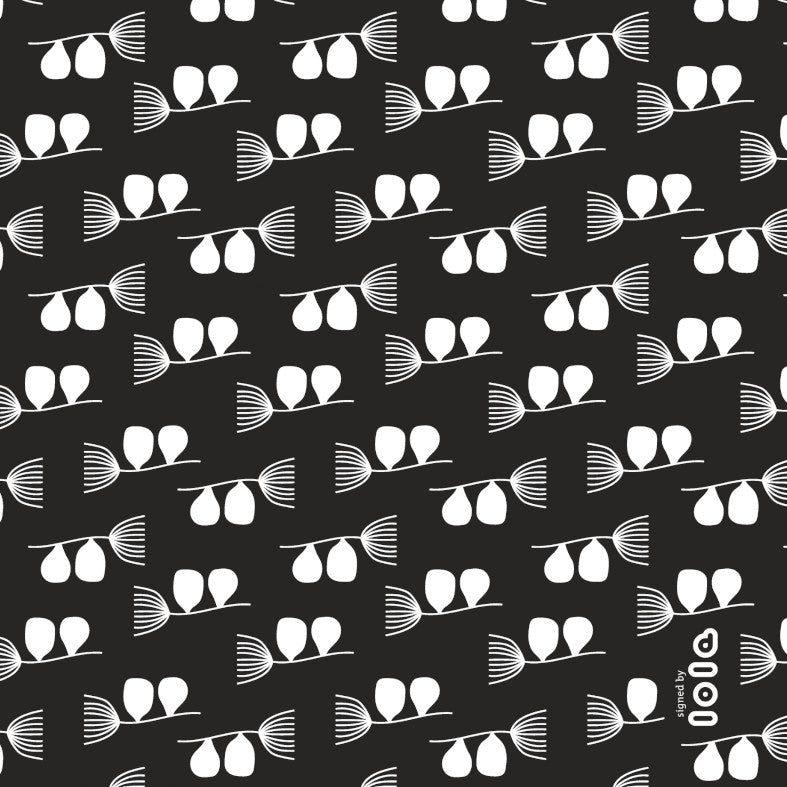 Lola voksduk - Little Breeze Onyx