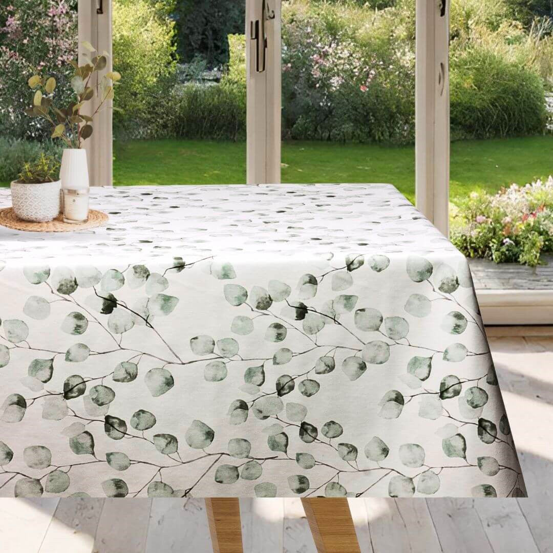 Maure Verde - Voksduk med grågrønne blader