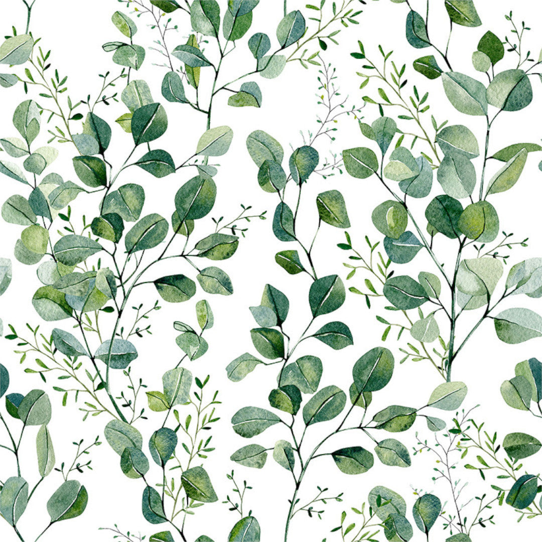 Mønsterbilde av Paloma Green - Voksduk med grønne blader