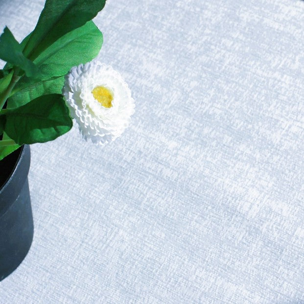 Morillo Luxxus Blanco - Jacquardvevd akrylduk, 140 cm bred