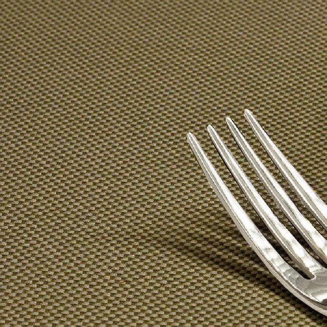 Morissot 180, ensfarget vevd akrylduk - Kastanje