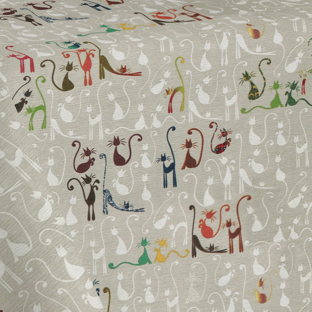 Mucha Natur - Akrylduk med morsomme katter