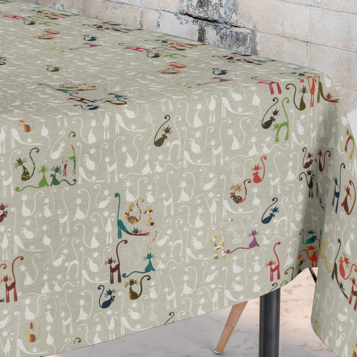 Mucha Natur - Akrylduk med morsomme katter