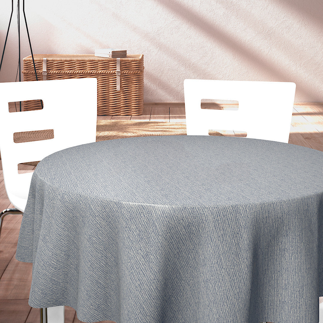 Namaste Denim – 160 cm rund voksduk i tidløst design