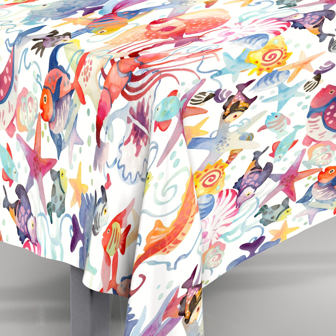 Nelle Acque Tropicali – Vakker akrylduk med fargerike fisk