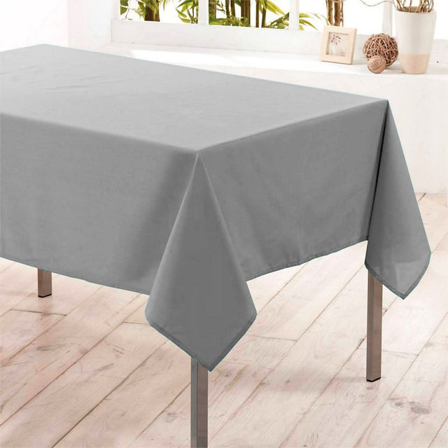 Nelson, ensfarget rektangulær duk med flekkavvisende behandling 145 x 300 cm - Grå