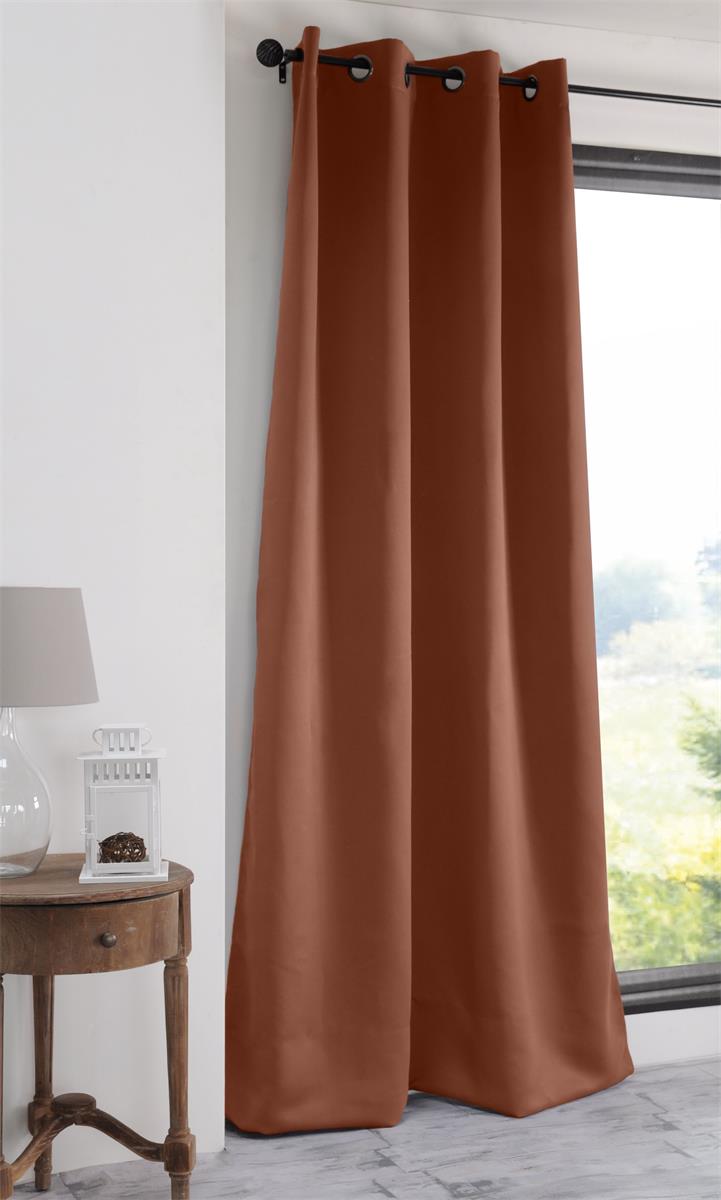 Notte Cognac – Mørkleggingsgardin 135 x 180 cm