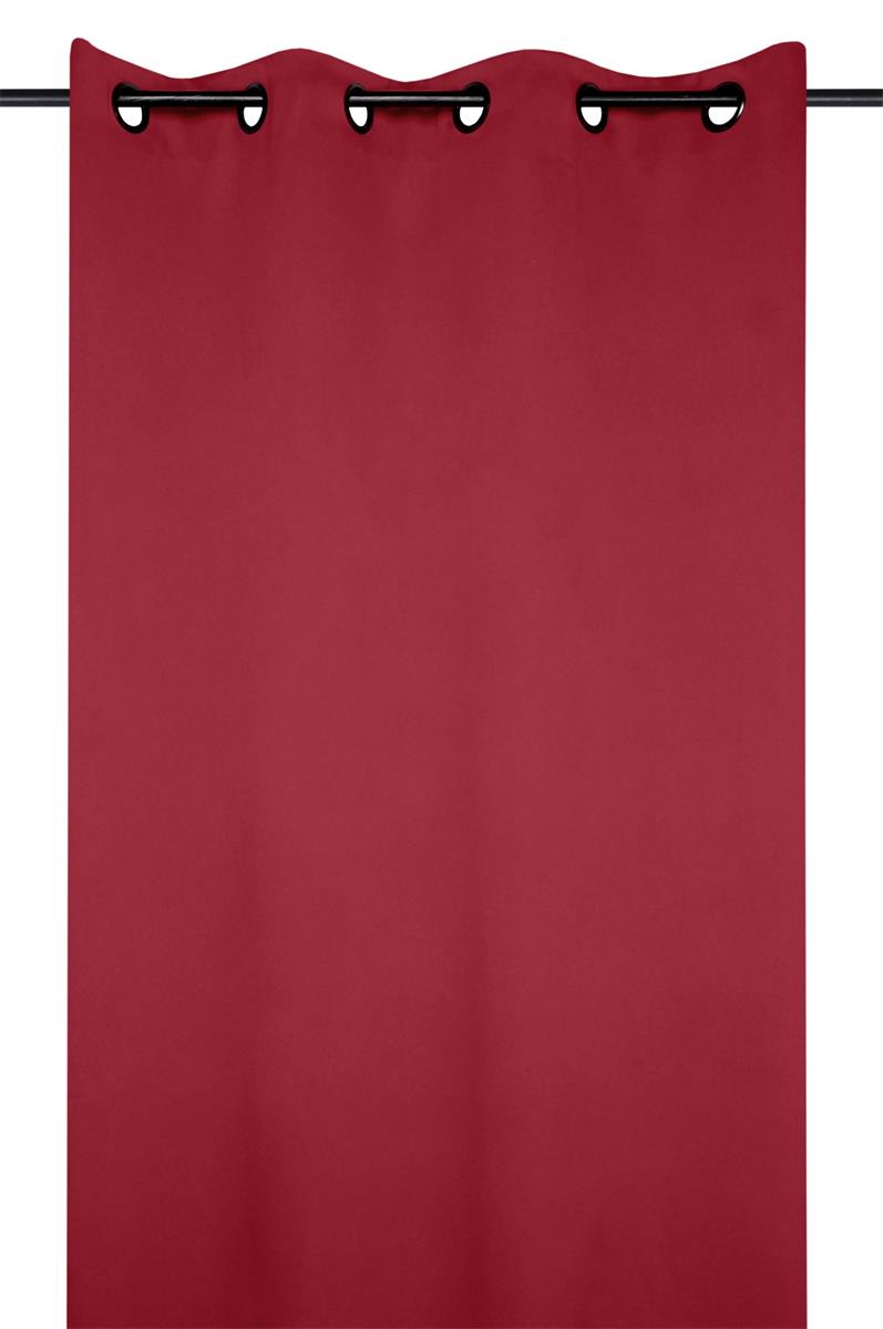 Notte Rød – Mørkleggingsgardin 135 x 250 cm miljø