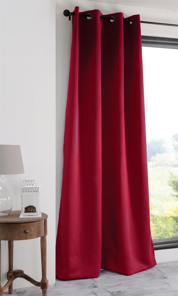 Notte Rød – Mørkleggingsgardin 135 x 250 cm